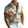【24-hour shipping out】Men's Retro Casual Beach Hawaiian Floral Lapel Short Sleeve Shirt MTA2212D6TO