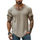 【24-hour shipping out】Men's Retro Casual Raw Edge Ripped Round Neck Short Sleeve T-Shirt MTA2587D5TO