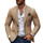 【24-hour shipping out】Men's Fashion Notch Lapel Two Buttons Casual Blazer 47644865Z