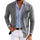 Men's Casual Notch Lapel Single-breasted Slim-fit Knitted Blazer 24243077M