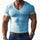 【24-hour shipping out】Men's Solid Color V-neck Short-sleeved T-shirt 97583947X