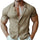 【24-hour shipping out】Men's Summer Basic Comfort Short Sleeve Shirt MTA0382D7U